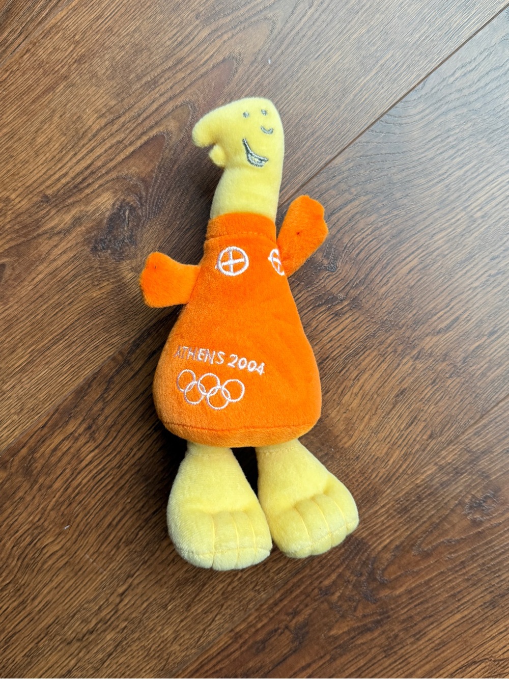 Athens 2004 Olympic Plush Mascot - Orange & Yellow